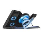 Suporte para Notebook até 17,3 Trust com 5 Fans USB LED Azul Suporte de Celular - GXT1125