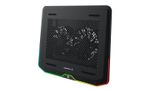 Suporte para Notebook DeepCool N80 RGB Preto com 2 Fans - DP-N22-N80RGB