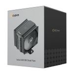 Cooler p/ Processador Ocypus Iota A40 Dual Fan Preto com Display Dot Matrix TDP 220W - IOTA-A40-BK2NNWD00X-GL