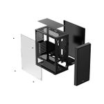 Gabinete Gamer Ocypus Gamma C50 Preto Mid Tower - GAMMA-C50-BKG000XX-GL