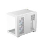Gabinete Gamer Ocypus Gamma C54 ARGB Digital Branco Mid Tower com 3 Fans - GAMMA-C54-WHD300XX-GL
