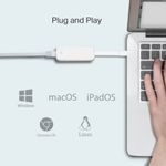 Adaptador de Rede TP-Link USB Tipo C para RJ45 Ethernet Gigabit - UE300C V2