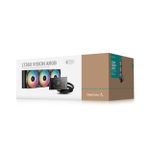 Water Cooler DeepCool LT360 Vision 360mm Preto ARGB - LT360VISION-BKAMMC-G-1