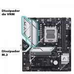 Placa Mãe AMD Asus B650M-AYW WiFi M-ATX DDR5 - AM5