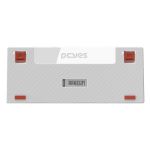 Teclado Mecânico Gamer PCYES Arkeum White Ghost Switch Azul - AKWG75BBR