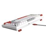 Teclado Mecânico Gamer PCYES Arkeum White Ghost Switch Azul - AKWG75BBR