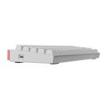 Teclado Mecânico Gamer PCYES Shiyan White Ghost RGB Switch Vermelho - TPSHWGRD