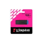 Pen Drive Kingston Exodia 128GB USB 3.2 Preto e Azul - DTXG2/128GB