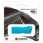Pen Drive Kingston Exodia M 128GB USB 3.2 Azul - KC-U2L128-7LB
