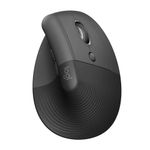 Mouse Ergonômico Vertical Sem Fio Logitech Lift Bluetooth - 910-006466