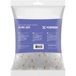 Conector Fortrek Macho 100 Peças CAT5E RJ45-201 - FK 120E
