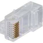 Conector Fortrek Macho 100 Peças CAT6 RJ45-112 - FK 140E
