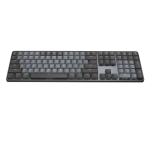 Teclado Mecânico Gamer Sem Fio Logitech MX Switch Tactile Quiet Bluetooth Preto - 920-010760