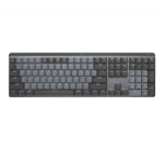 Teclado Mecânico Gamer Sem Fio Logitech MX Switch Tactile Quiet Bluetooth Preto - 920-010760