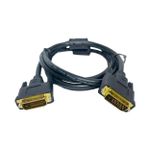 Cabo de Vídeo DVI-DVI Dual Link 1,8m Preto