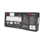 Teclado Mecânico Gamer Redragon Ashe RGB Branco Switch Vermelho - K626-KB-W (PT-RED)