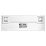 Teclado Mecânico Gamer Akko 3068S Branco Switch Akko Laranja
