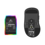 Mouse Gamer Sem Fio Redragon Ebony Standard Preto Wireless Bluetooth com Dock de Carregamento - M998-STD-1K