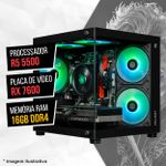 Computador Gamer Ryzen 5 5500 + RX 7600 8GB – ROGUE