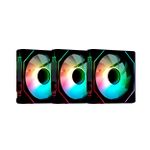 Kit 3x Cooler Liketec Enigma ARGB 120mm Preto - LK-KITARGB-ENIGMA-2079
