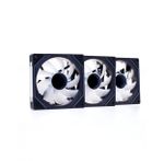 Kit 3x Cooler Liketec Enigma ARGB 120mm Preto - LK-KITARGB-ENIGMA-2079