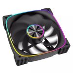 Kit 3x Cooler Liketec Riddle ARGB 120mm Preto - LK-RIDDLE-ARGB-3X