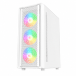 Gabinete Gamer Liketec Storm Branco Mid Tower com 3 Fans - LC-MT-STORM-2088