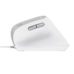 Mouse Ergonômico Vertical Trust Bayo II Branco - 25397