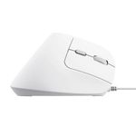Mouse Ergonômico Vertical Trust Bayo II Branco - 25397