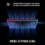 Notebook Gamer Asus ROG Strix G16 Intel Core i9 14900HX RTX 5060 16GB DDR5 512GB SSD Windows 11 - 90NR0LB1-M004S0 - OPEN BOX