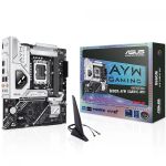 Placa Mãe Intel Asus B860M AYW Gaming WiFi M-ATX DDR5 - LGA1851