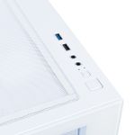 Gabinete Gamer ROUND5 Blast Branco Mid Tower - R5-BLAST-W-2188 