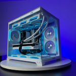 Gabinete Gamer ROUND5 Blast Branco Mid Tower - R5-BLAST-W-2188 