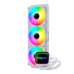 Water Cooler ROUND5 Eurus 360mm Branco ARGB - R5-WC-EURUS-360W-2233