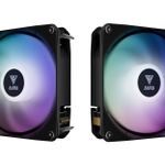 Water Cooler Gamdias Aura GL240 LCD Preto ARGB - AURA GL240 LCD
