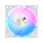 Cooler Ocypus Delta F12 ARGB Branco 120mm - Delta-F12-WH1AM00X-GL