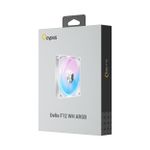 Cooler Ocypus Delta F12 ARGB Branco 120mm - Delta-F12-WH1AM00X-GL