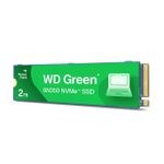 SSD Western Digital WD Green SN350 2TB NVMe PCIe 3.0 M.2 2280 Leitura 3200MB/s Gravação 3000MB/s - WDS200T3G0C