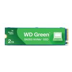 SSD Western Digital WD Green SN350 2TB NVMe PCIe 3.0 M.2 2280 Leitura 3200MB/s Gravação 3000MB/s - WDS200T3G0C