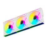 Kit 3x Cooler Thermalright TL-M12QRW-S X3 Reverse 120mm ARGB Branco