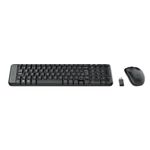 Teclado e Mouse Logitech MK220 Sem Fio Compacto ABNT2 - 920-004431