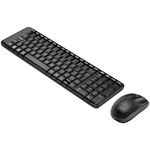 Teclado e Mouse Logitech MK220 Sem Fio Compacto ABNT2 - 920-004431