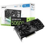 Placa de Vìdeo PNY NVIDIA GeForce RTX 5060 Ti Dual OC 8GB GDDR7 - VCG5060T8DFXPB1-O
