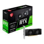 Placa de Vídeo MSI NVIDIA GeForce RTX 3050 Low Profile 6GB GDDR6 - 912-V812-223