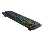 Teclado Mecânico Gamer Redragon Argo RGB Preto Switch Marrom - K670-RGB (PT-BROWN)