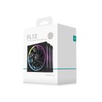 Kit 3x Cooler DeepCool FL12 Preto ARGB 120mm - R-FL12-BKAPN3-G
