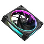 Kit 3x Cooler DeepCool FL12 Preto ARGB 120mm - R-FL12-BKAPN3-G