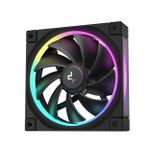 Kit 3x Cooler DeepCool FL12 Preto ARGB 120mm - R-FL12-BKAPN3-G