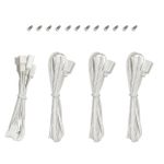 Kit 3x Cooler DeepCool FL12 Branco ARGB 120mm - R-FL12-WHAPN3-G