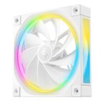 Kit 3x Cooler DeepCool FL12R Branco ARGB 120mm Reverse Blade - R-FL12R-WHAPN3-G